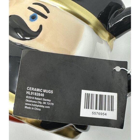 ROBERT STANLEY HOME NUTCRACKER Coffee Cups MUGS Set of 2 18 oz CHRISTMAS w/Tags - Picture 10 of 11